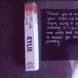 Authentic Kylie metallic matte lip
