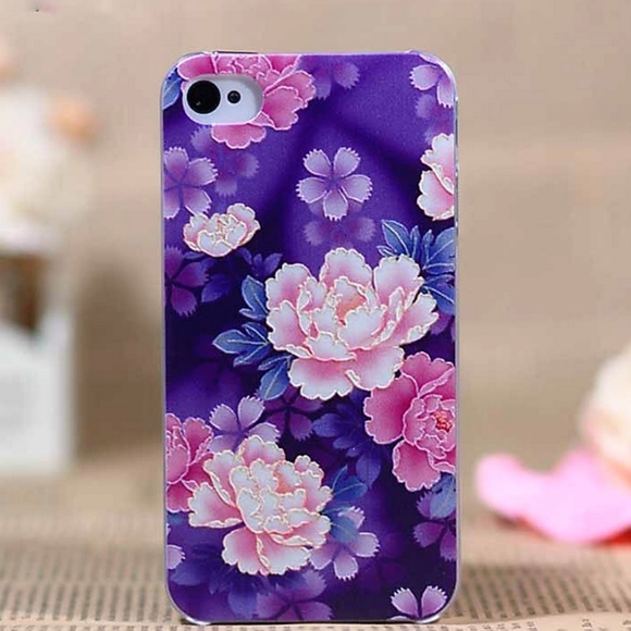 5pcs IPhone 5/s Case 3D floral & dirt resistance - Picture 4 of 6
