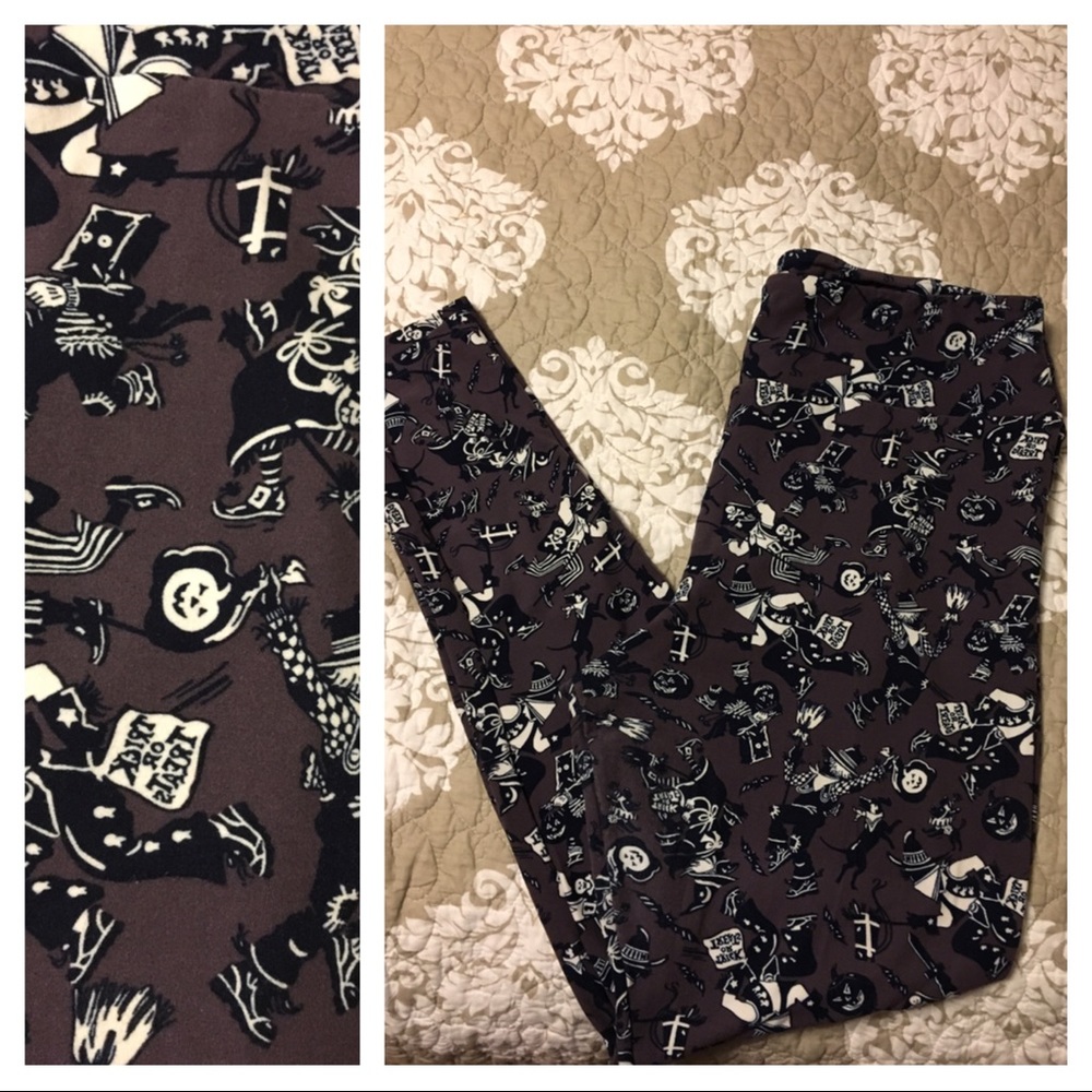 Lularoe TC Halloween leggings