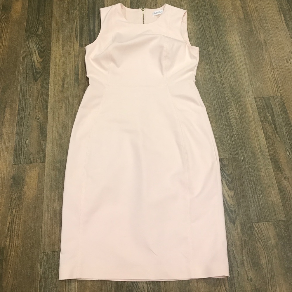 Calvin Klein Pale Pink Dress