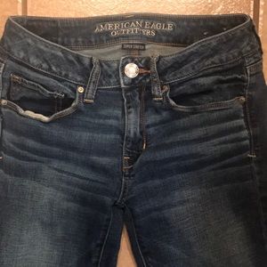6 Long American Eagle Skinny Jeans