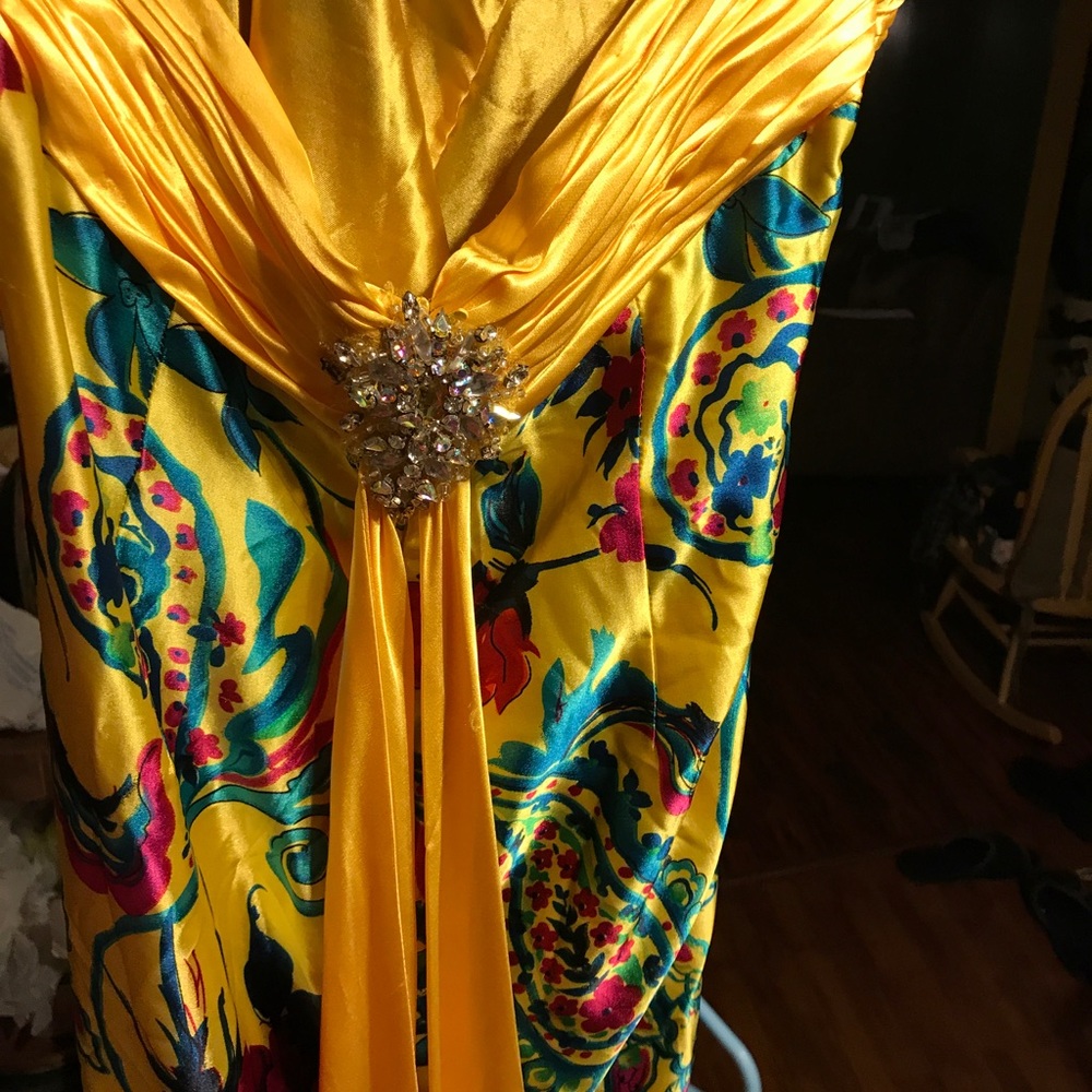 Back of beautiful dress