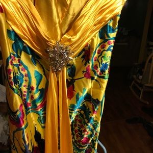 Back of beautiful dress