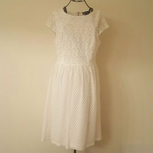 Little White Dress Perfect for Bridal Shower