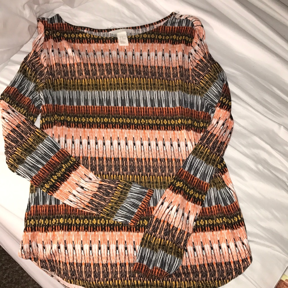 Great fall patterned top!