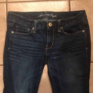 6 Long American Eagle Skinny Jeans
