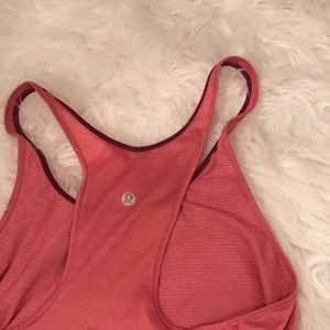 Pink Lululemon Tank