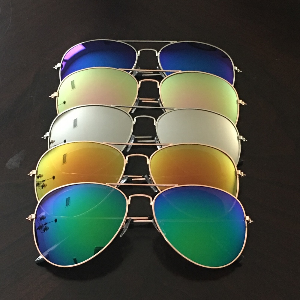 ‼️SALE‼️Gold/Red Aviators