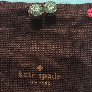 Kate spade glitter earrings