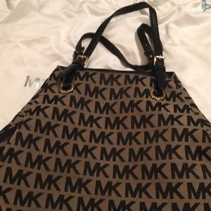 Michael Kors fabric tote