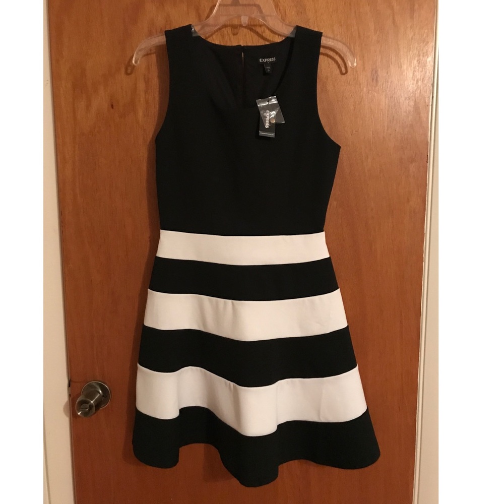 NWT Express Fit and Flare Dress