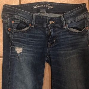 American Eagle size 6 long slim boot jeans