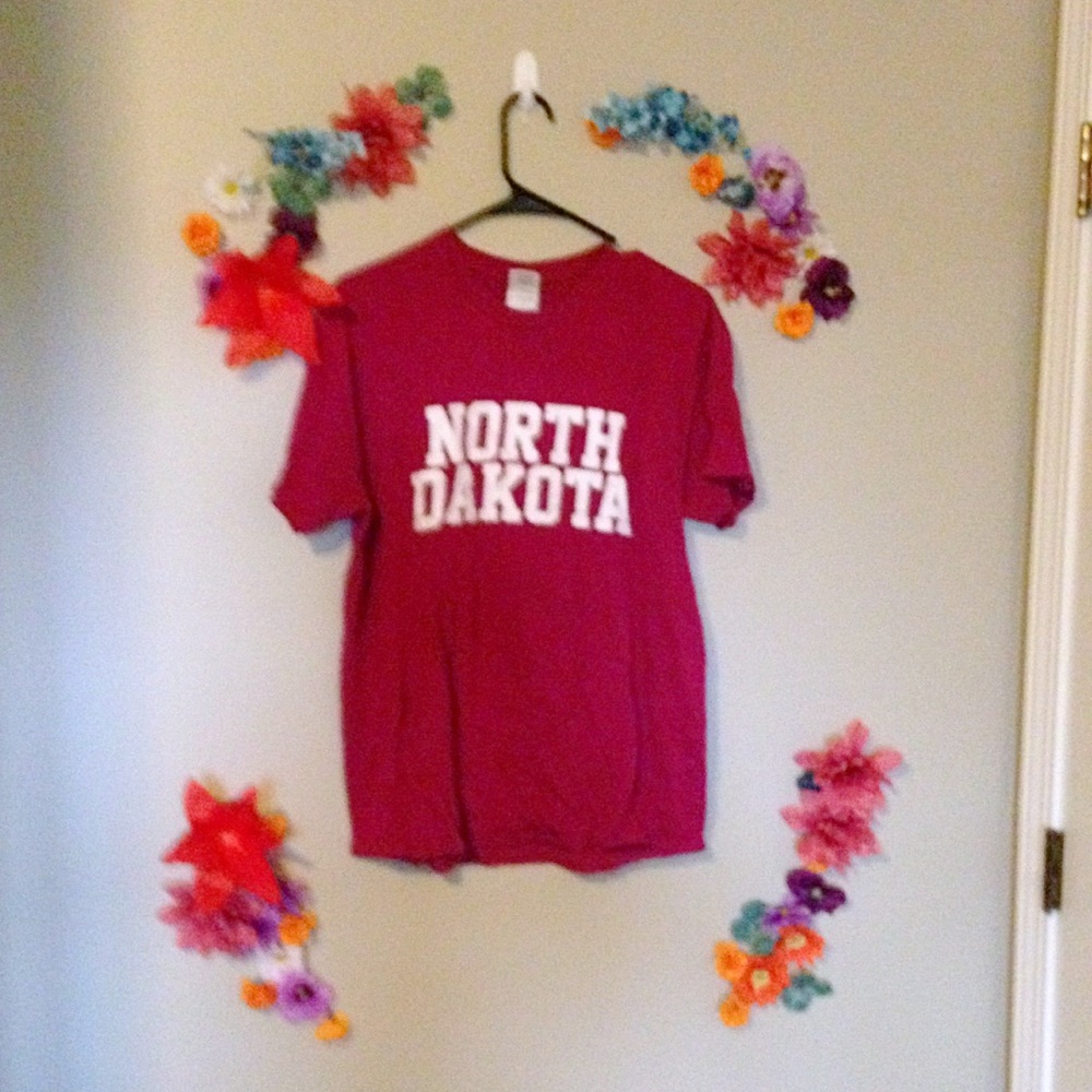 North Dakota Maroon Tee