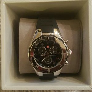 Michele Tahitian Dial Silicone, Authentic NEW