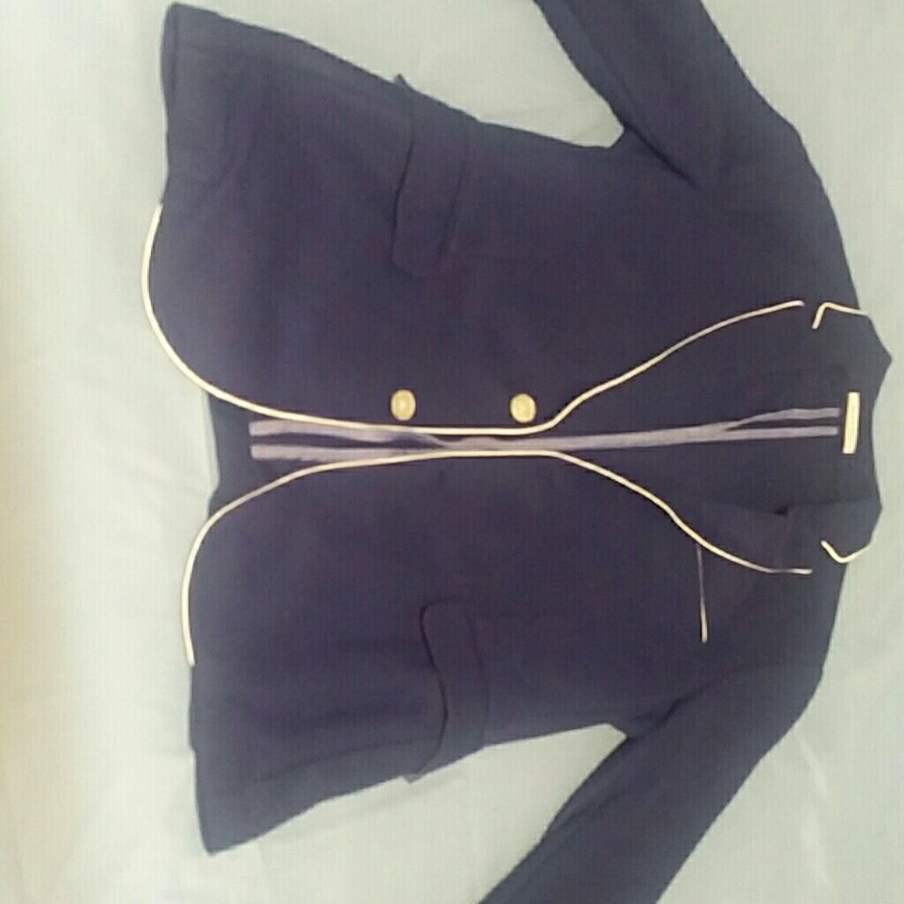 Zara Blue- Mesh Blazer