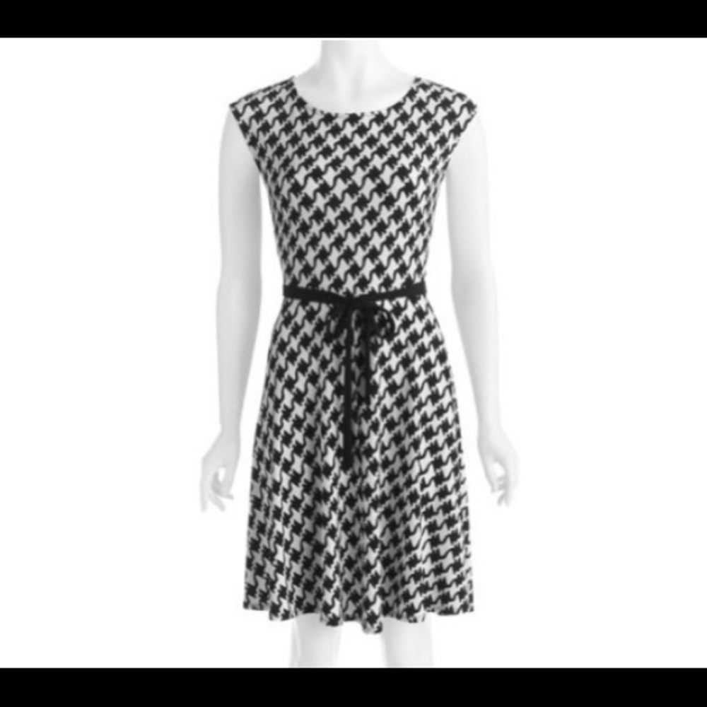 George Dress XL Houndstooth Pattern