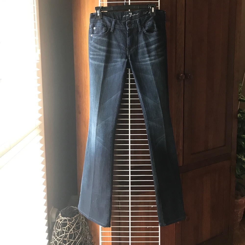 Seven jeans A pocket bootcut jeans dark wash