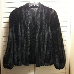 Faux mink