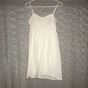 White summer dress