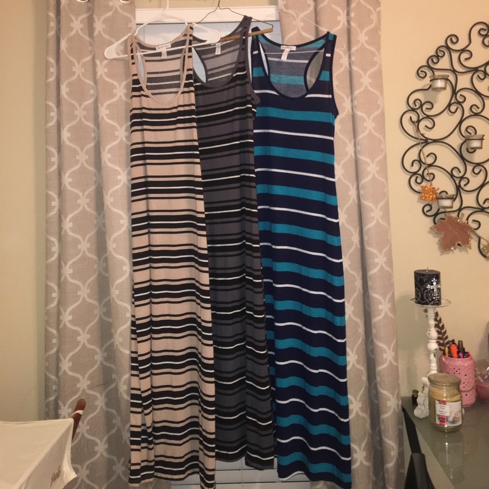 {BUNDLE} Striped Maxi Dresses