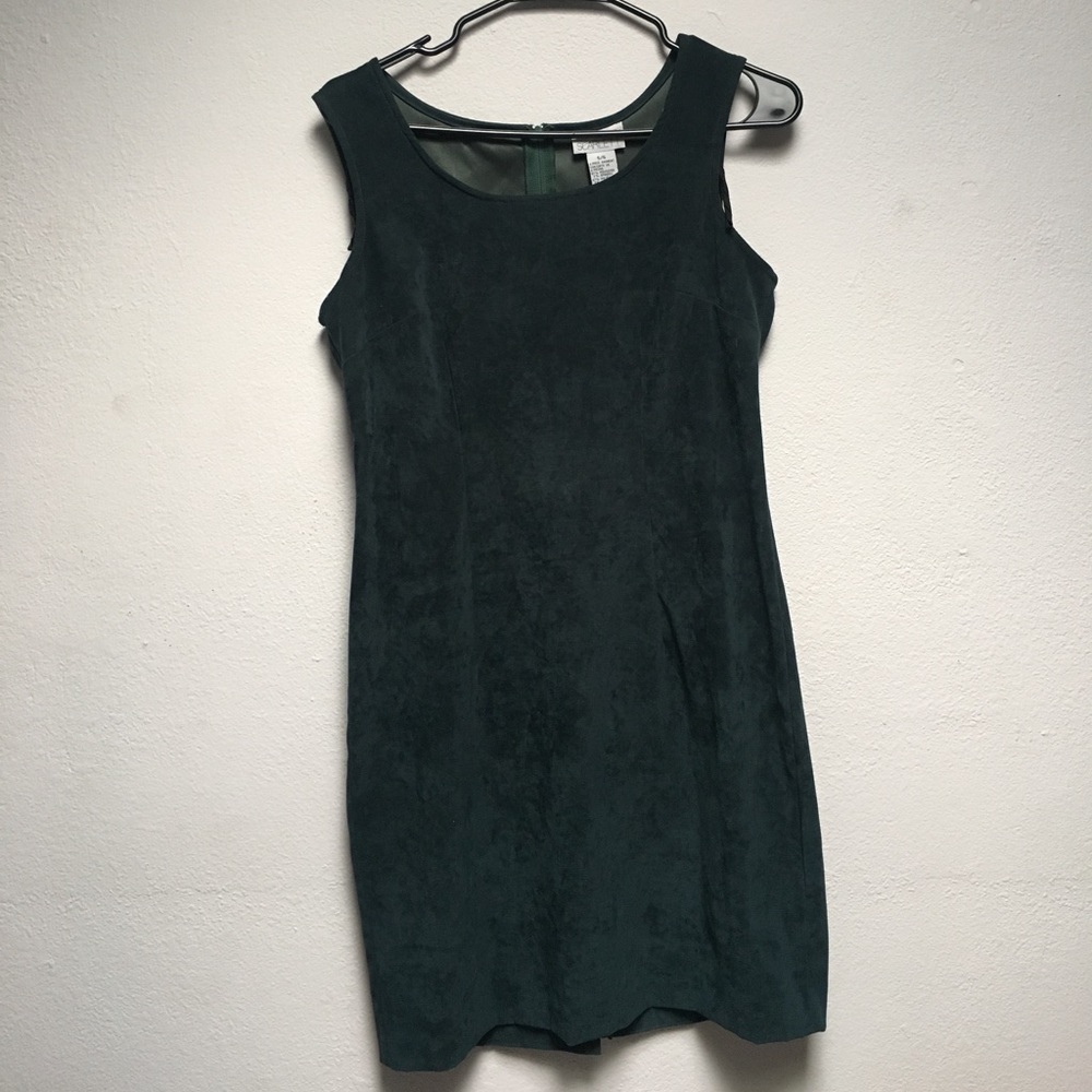 Little green dress.