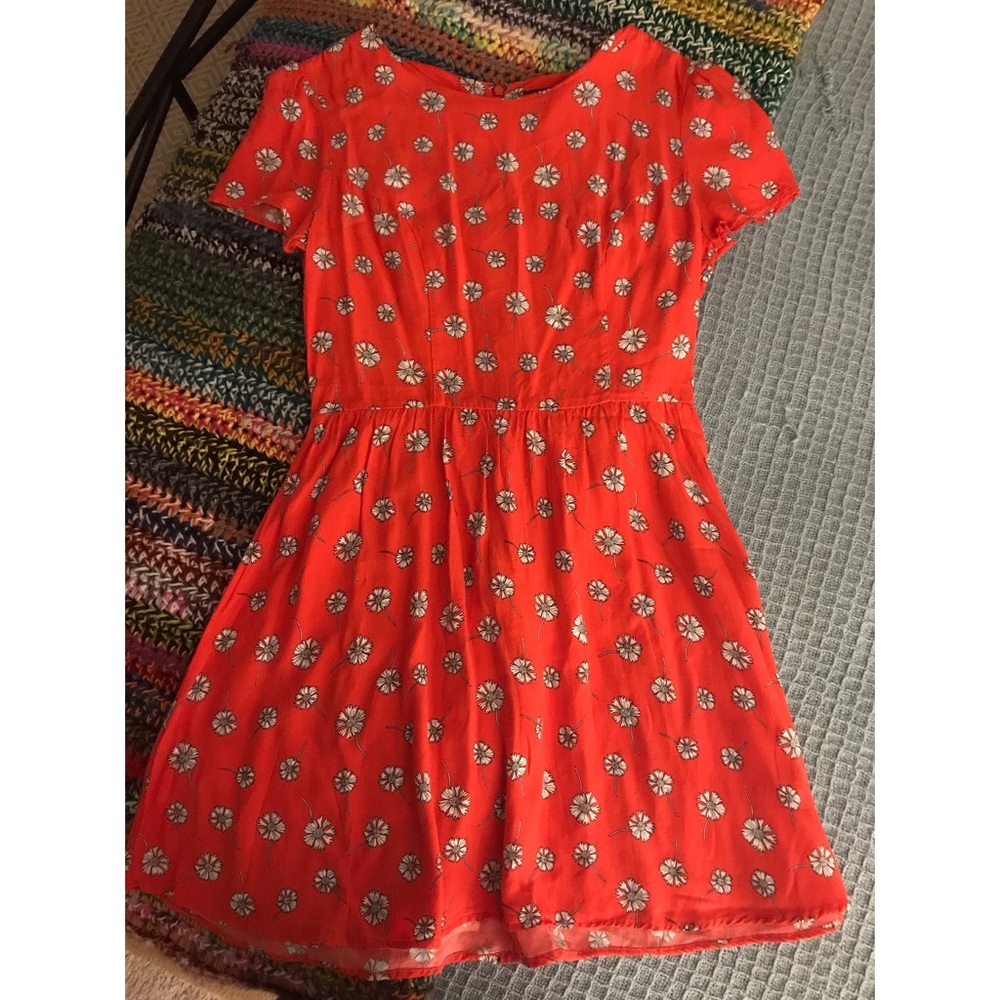 Topshop floral skater dress