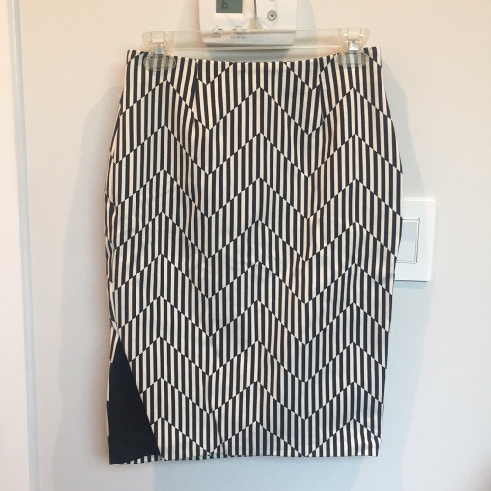 Isla Black and White Skirt
