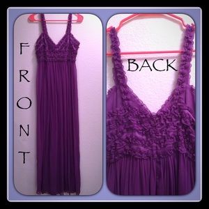 💜Long V Cut Evening Gown💜