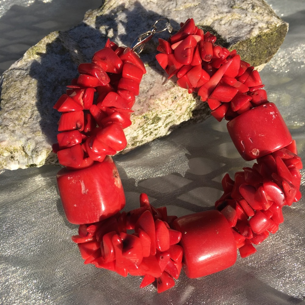 Coral bracelet