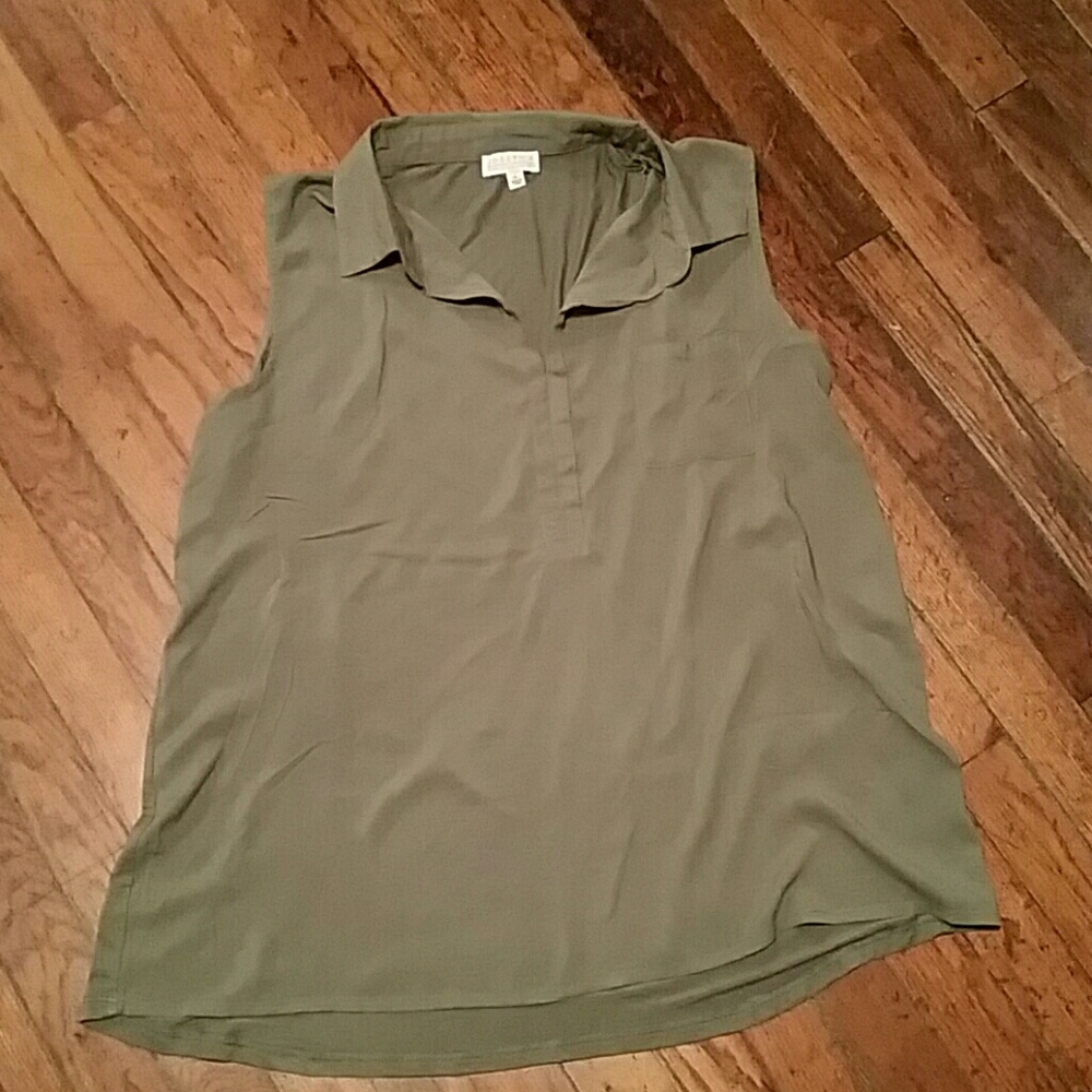 Ladies sleeveless blouse