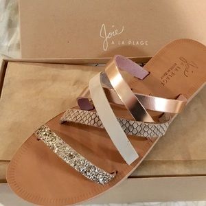 New in box! Strappy Joie Sandals