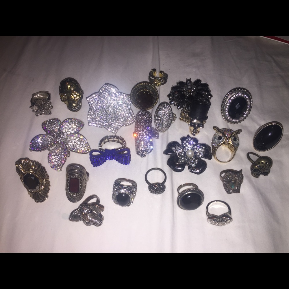 Bundle of Cocktail Rings!