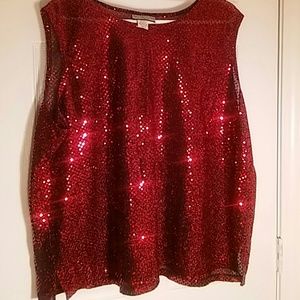 Shimmery Plus Size blouse