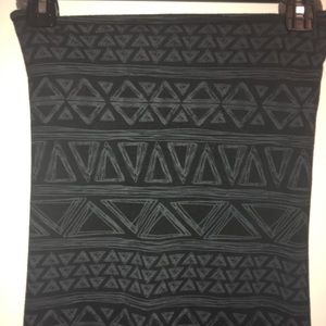 Black billabong patterned body con dress