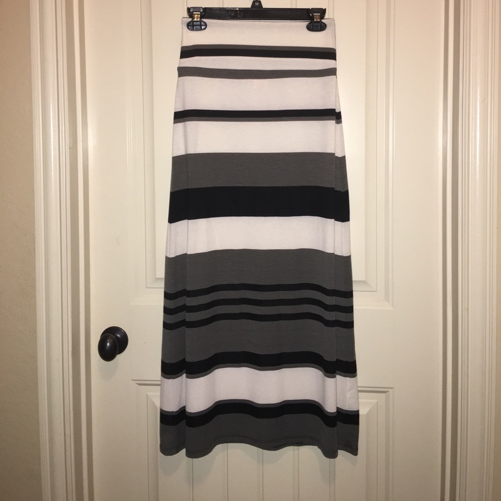 Target Striped Maxi Skirt {Soft & Stretchy}
