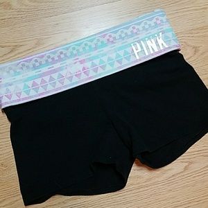 CLEAROUT! VS Pink Yoga Shorts Size Small