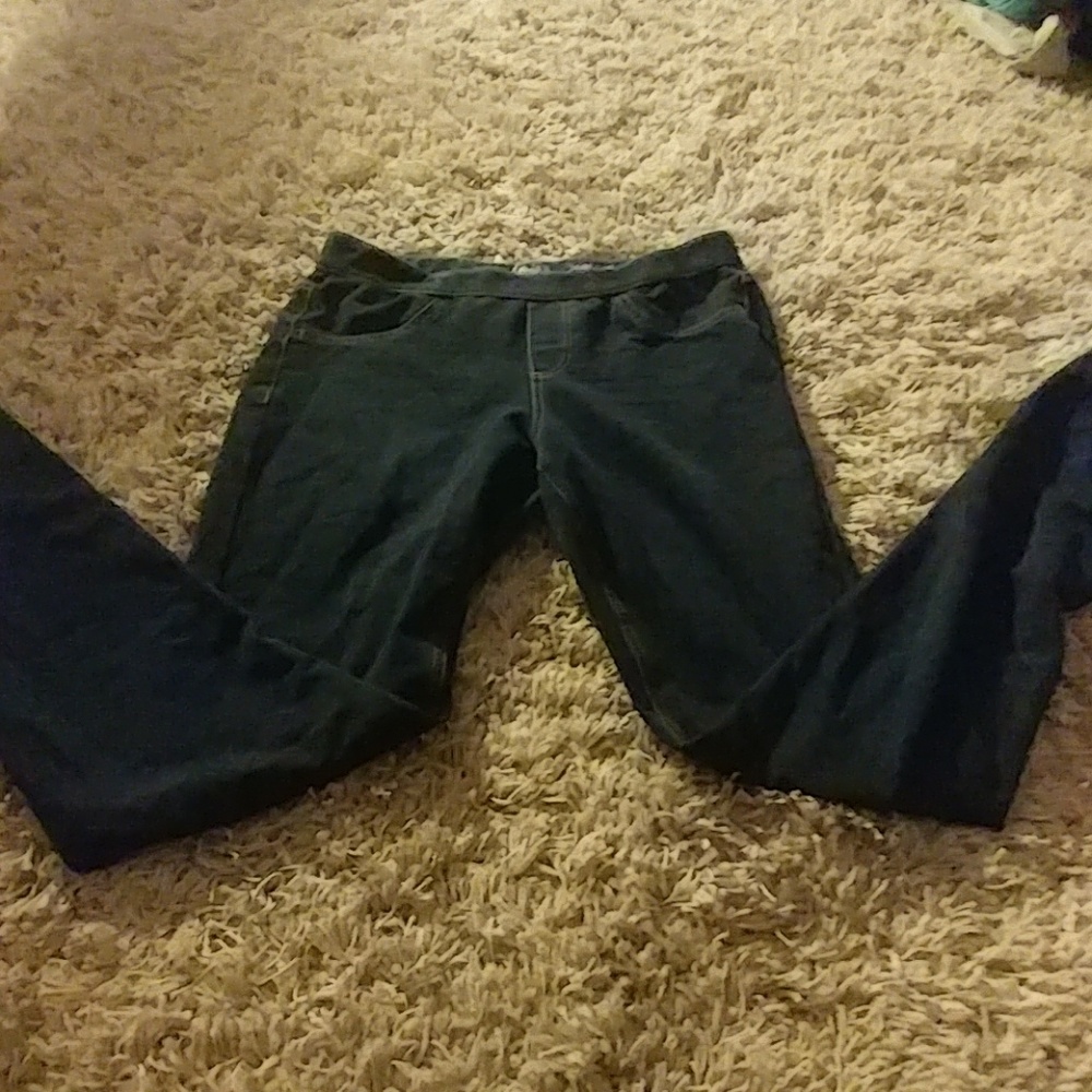 Dark blue kids jeggings