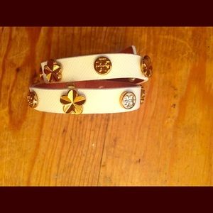 Tory Burch white bracelet