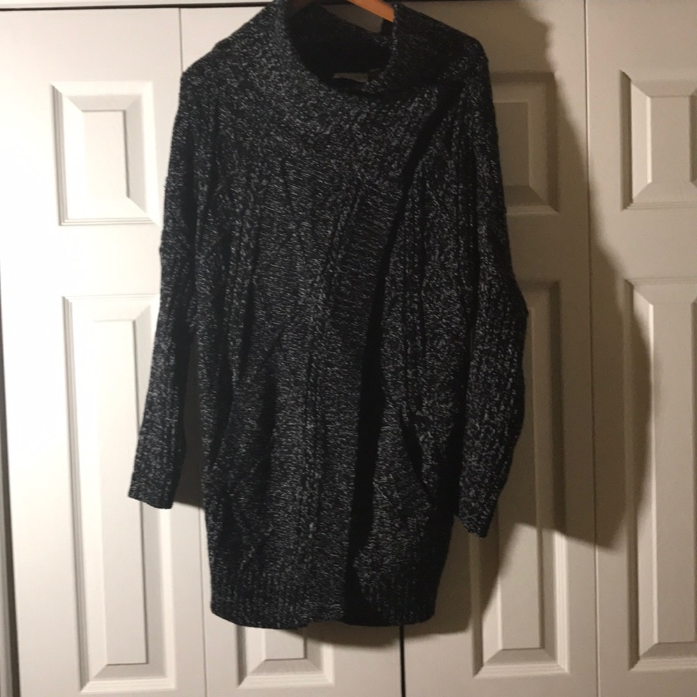 Wrap sweater