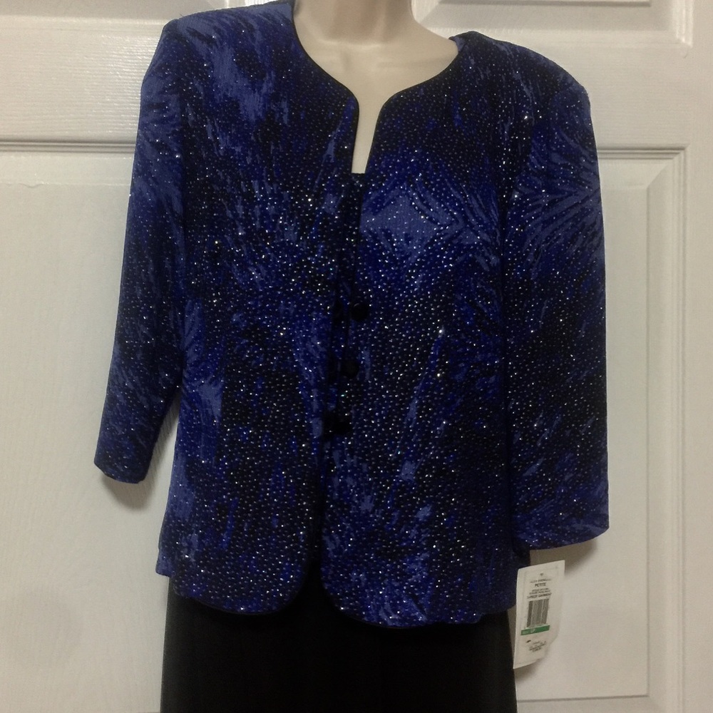 NWT 2 PIECE SET BY ALEX EVENINGS SIZE LARG PETITE