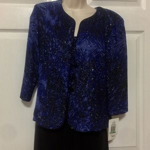 NWT 2 PIECE SET BY ALEX EVENINGS SIZE LARG PETITE