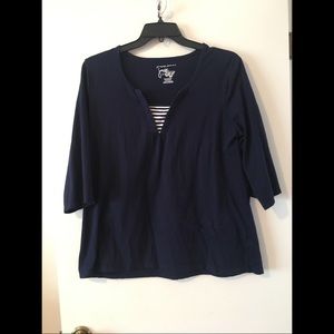 Just my size comfy blouse