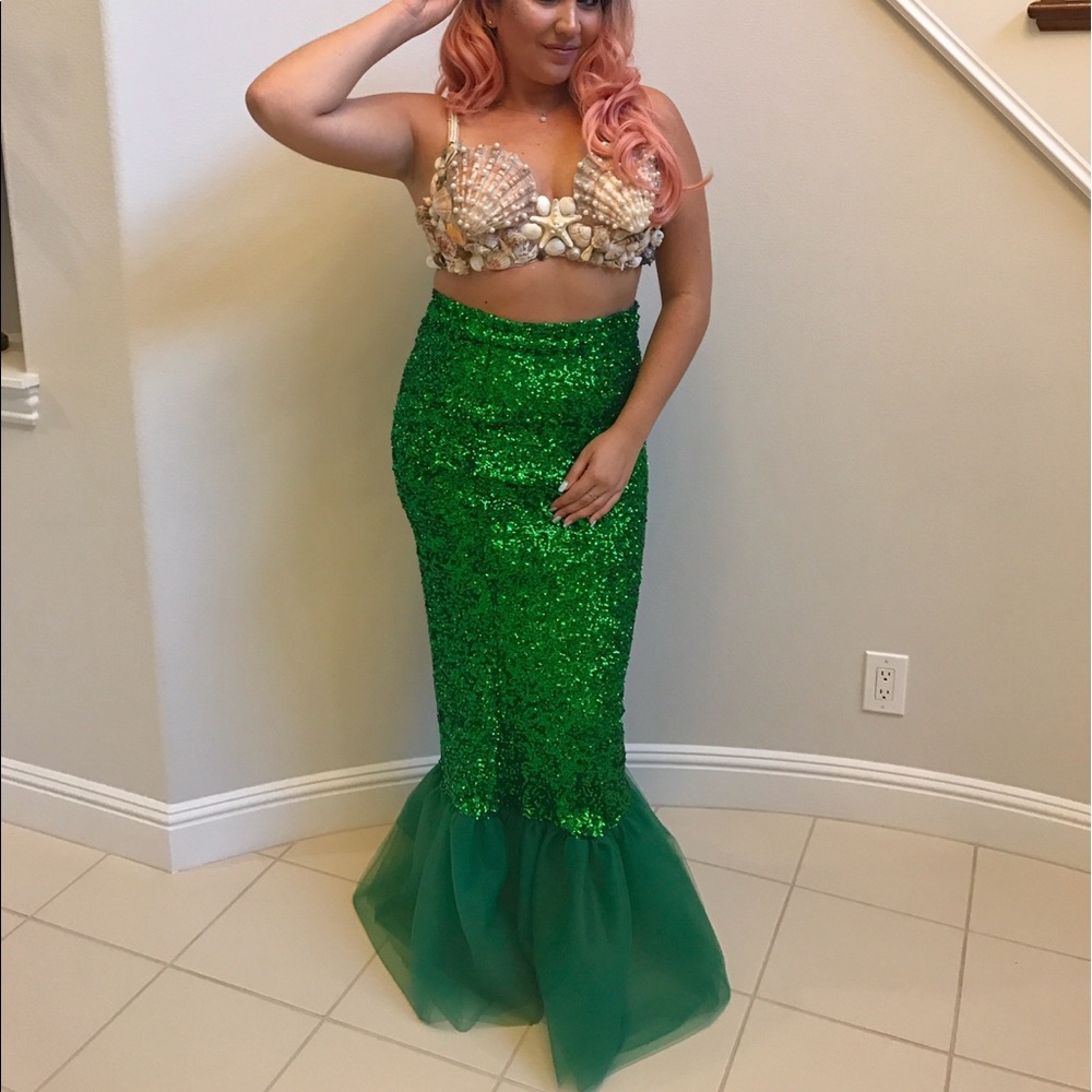 Custom mermaid costume