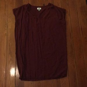 Maroon Cocoon Dress