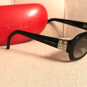 Valentino Sunglasses with Pearls with Case