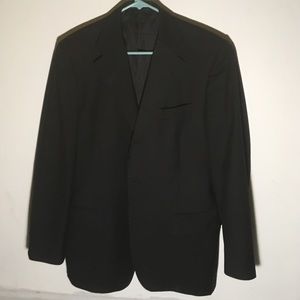 Black suit jacket