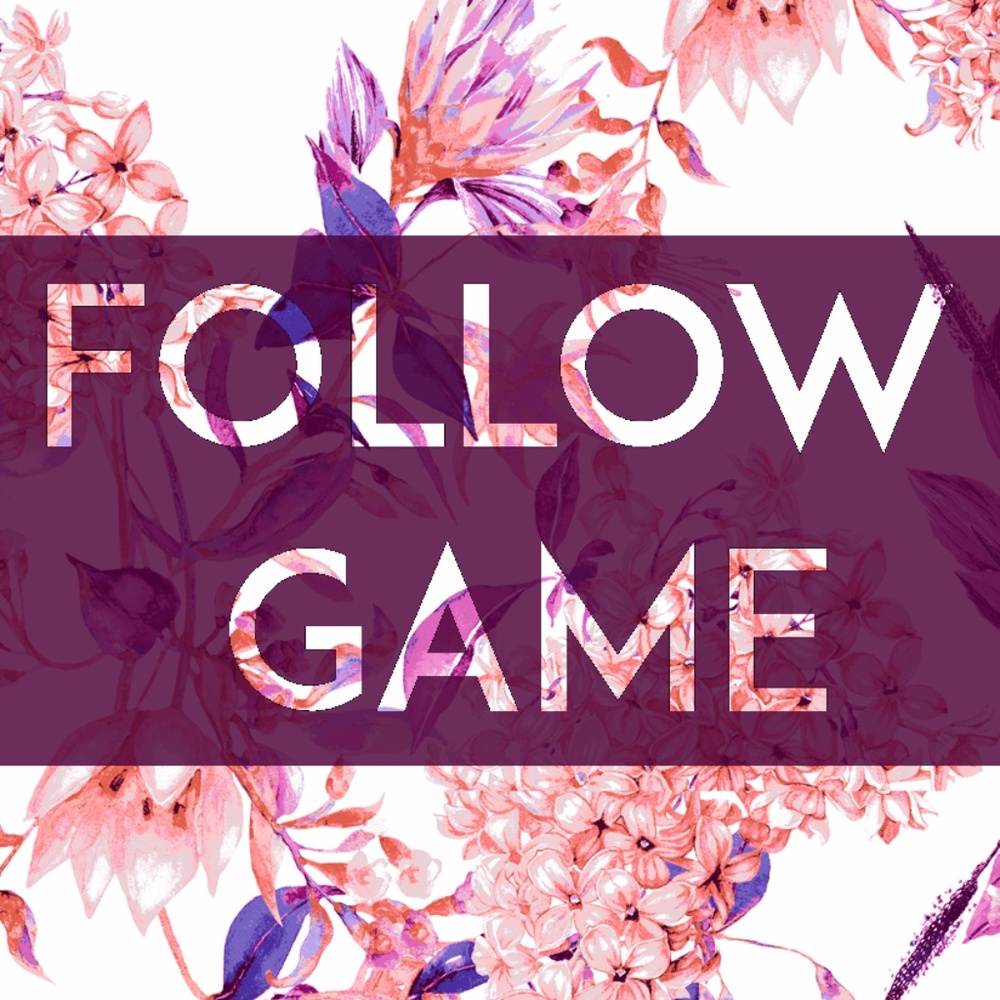 🎉⚡️✨💕MY FIRST FOLLOW GAME!!💕✨⚡️🎉