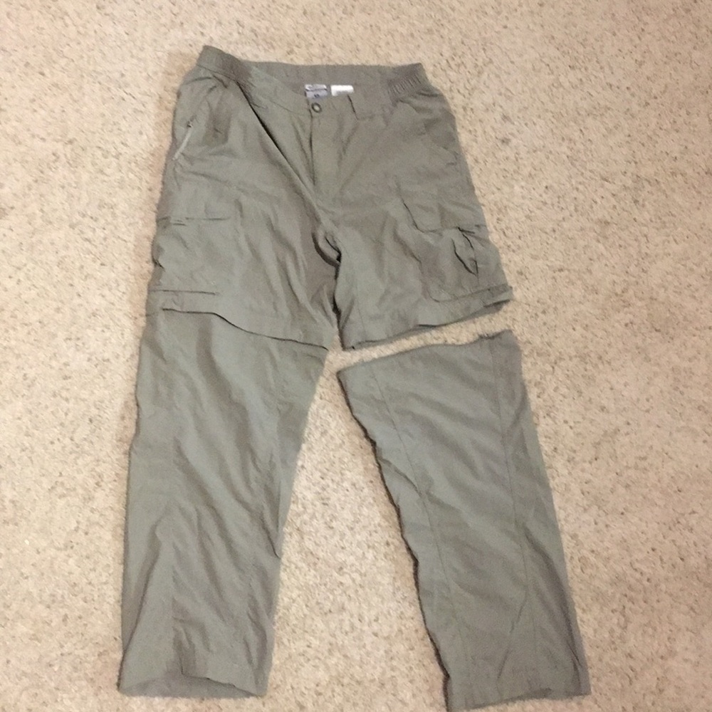 Columbia men's convertible pants Titanium Omni dry