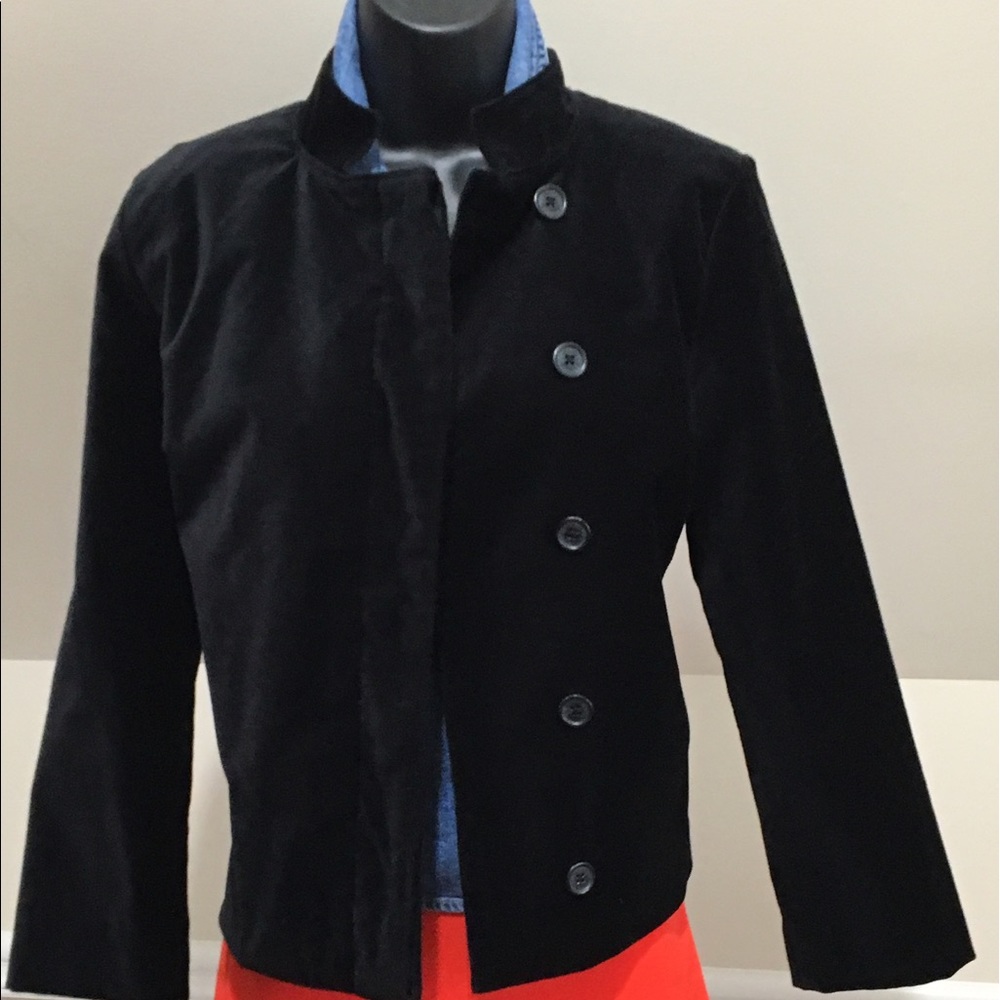 💥Cuff Neck Velvet Blazer💥