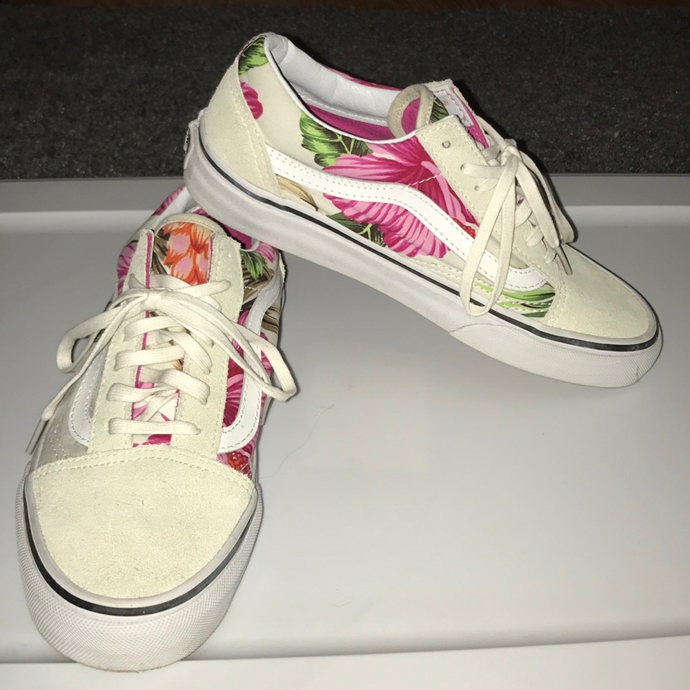 floral vans